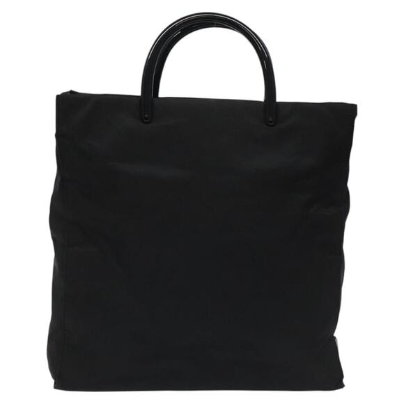 PRADA Hand Bag Nylon Black - Picture 3 of 9